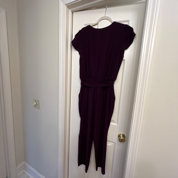 LOFT Purple Jumpsuit - Picture 4 of 4